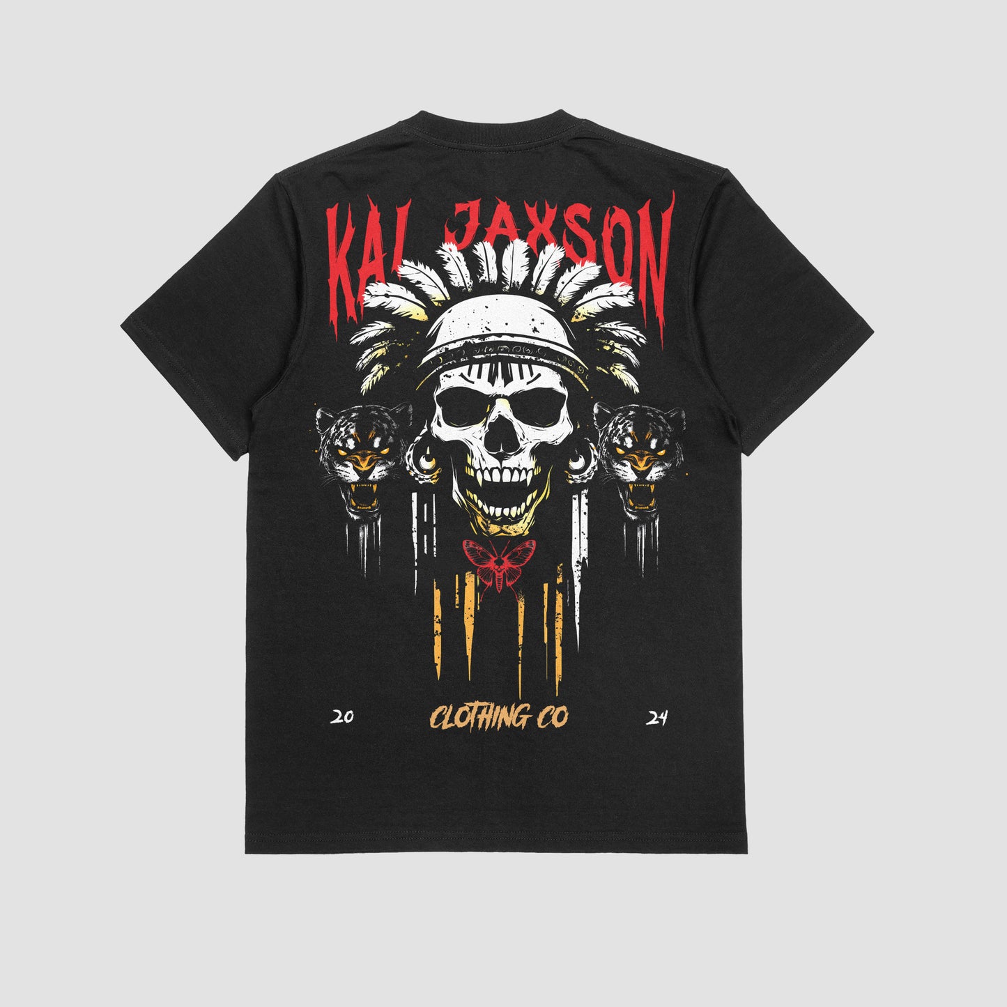 Tribe Skull (Back Print Tee)