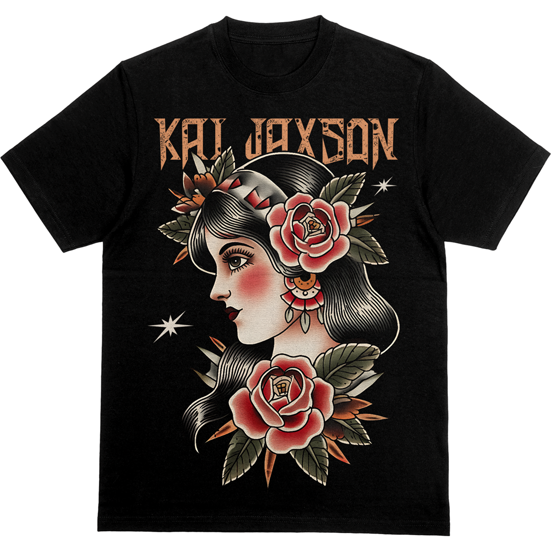 "Beautiful Sadness" Oversized Fit Tee, Choice Of Either Front or Back Print