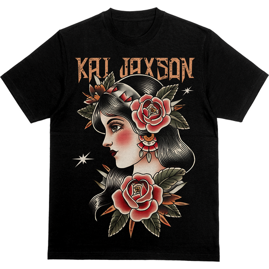 "Beautiful Sadness" Oversized Fit Tee, Choice Of Either Front or Back Print