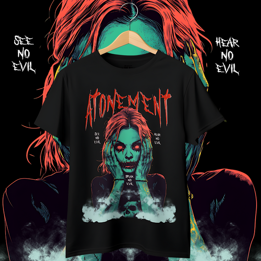 "Atonement" Front Print Tee